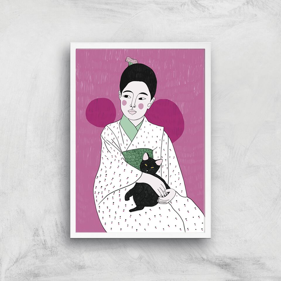 Cat & Woman - Courage and curiosity of the truth behind the veil - Image 4