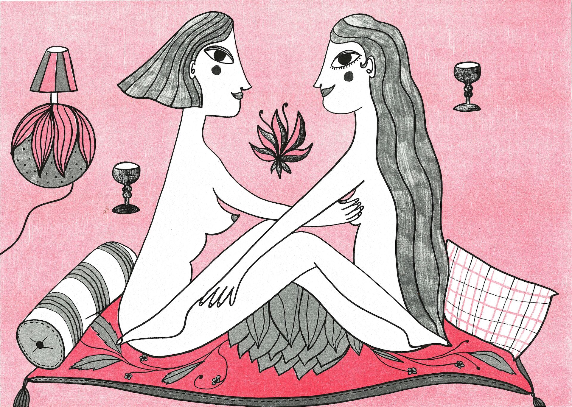 Magic Carpet - Riso art - Image 2