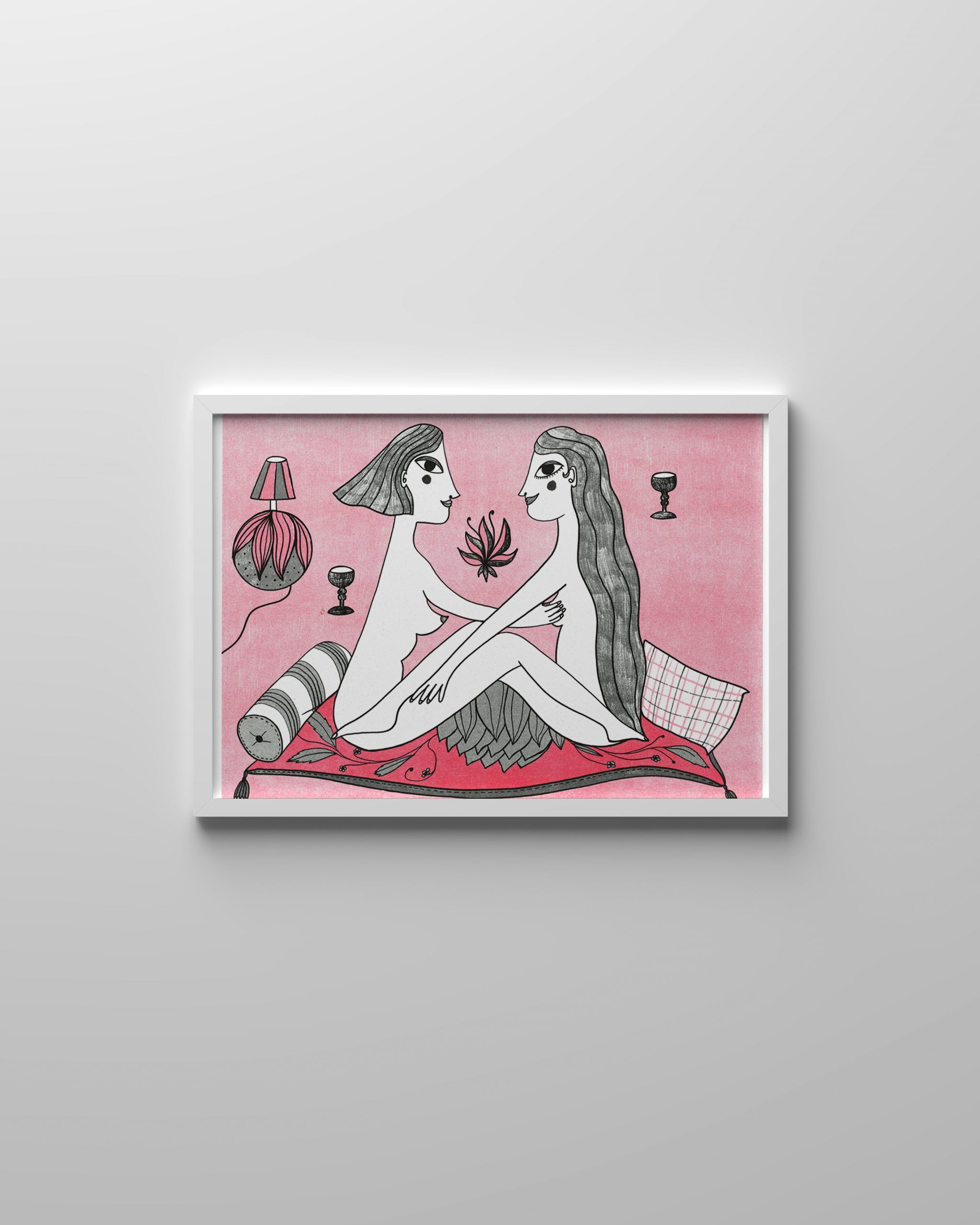 Magic Carpet - Riso art