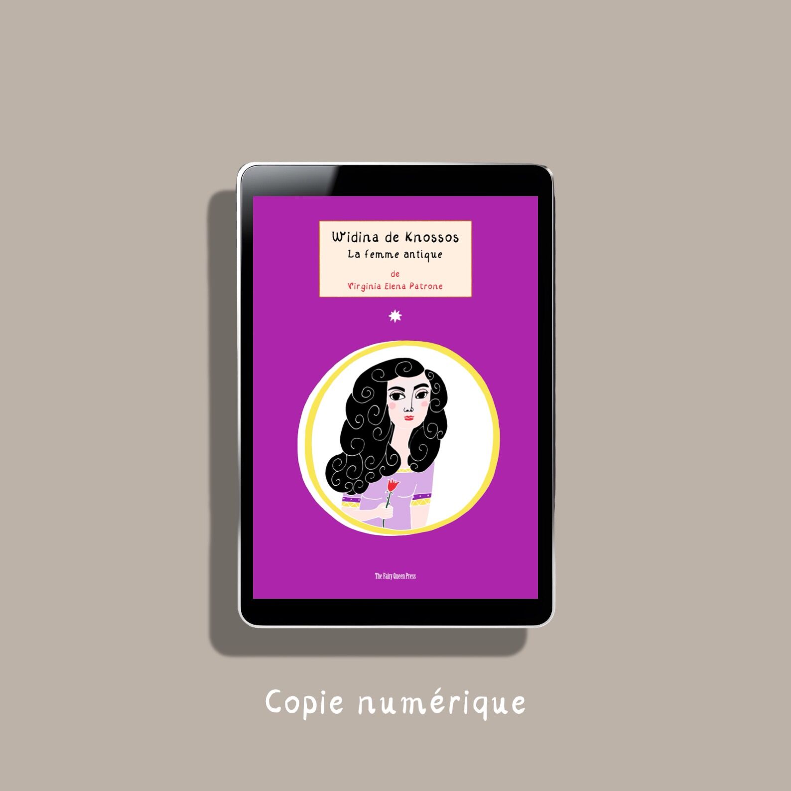 Widina de Knossos. La femme antique. <p> (Copie numérique)